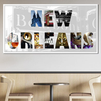 New Orleans Display Canvas Wall Art