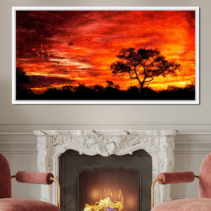 Breathtaking Sunset Canvas Wall Art