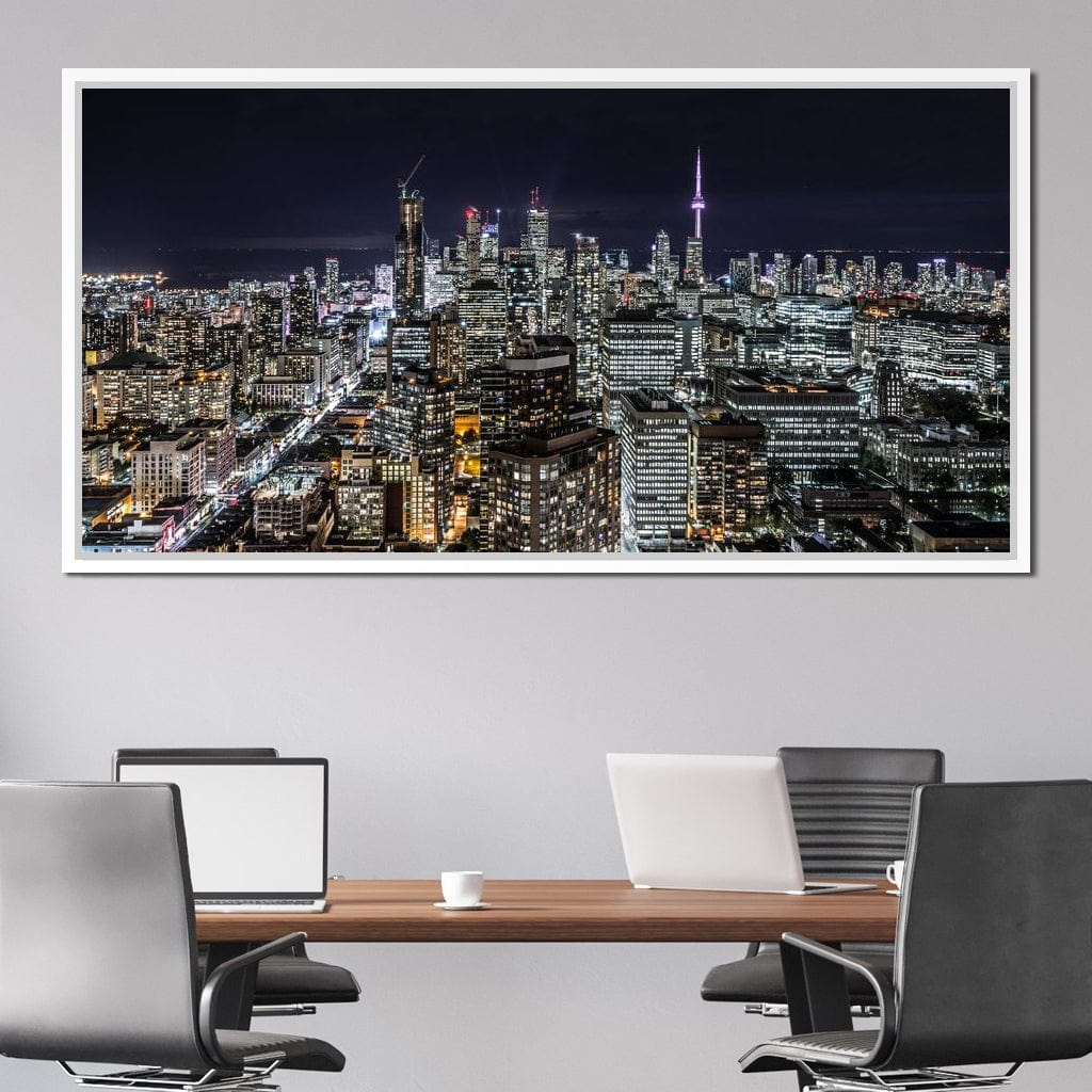 Toronto Skyline Canvas Wall Art