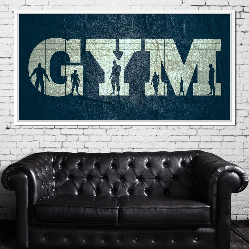 Gym Canvas Wall Art