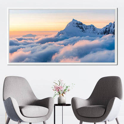 Above the Clouds Canvas Wall Art