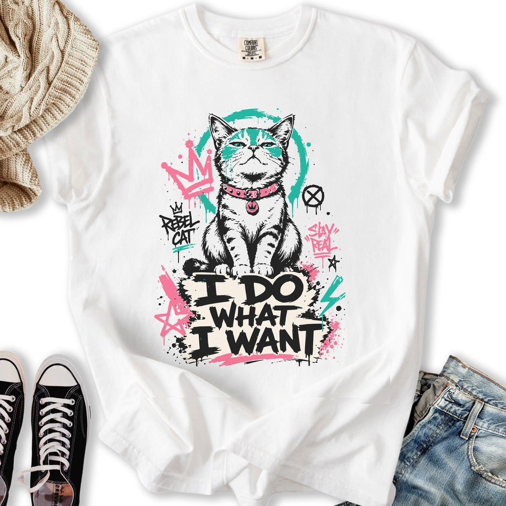 Streetart Cat Relaxed Tee