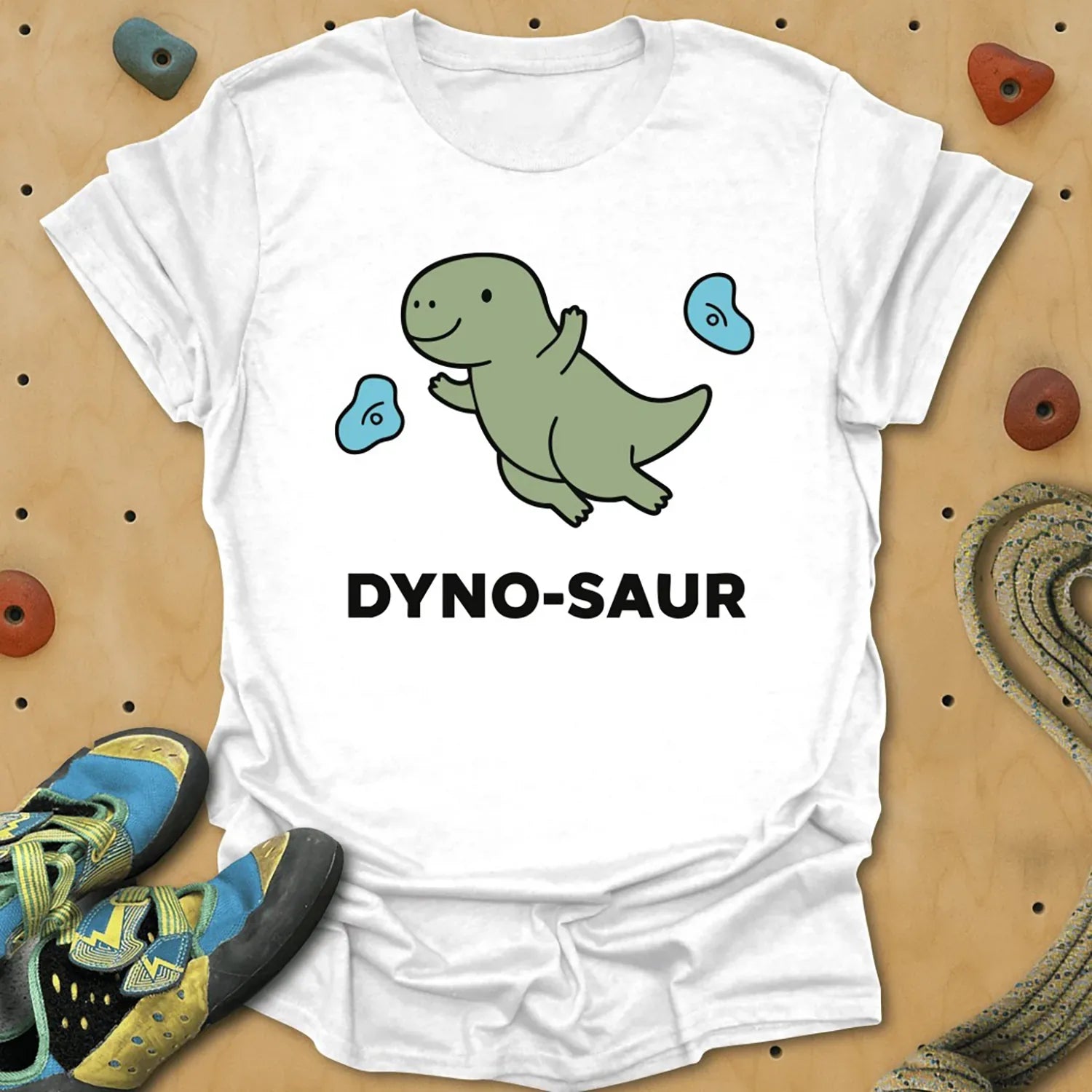 Dyno-Saur Tee - White