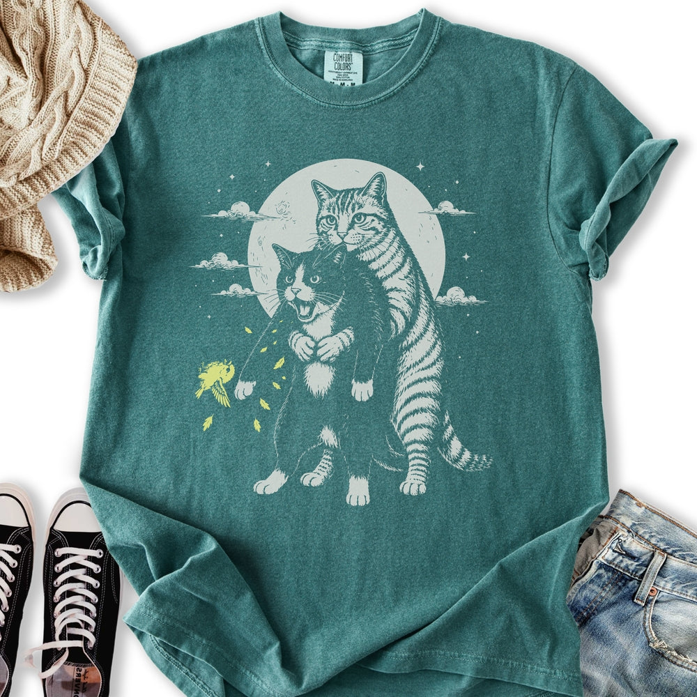 Naughty Cat Relaxed Tee