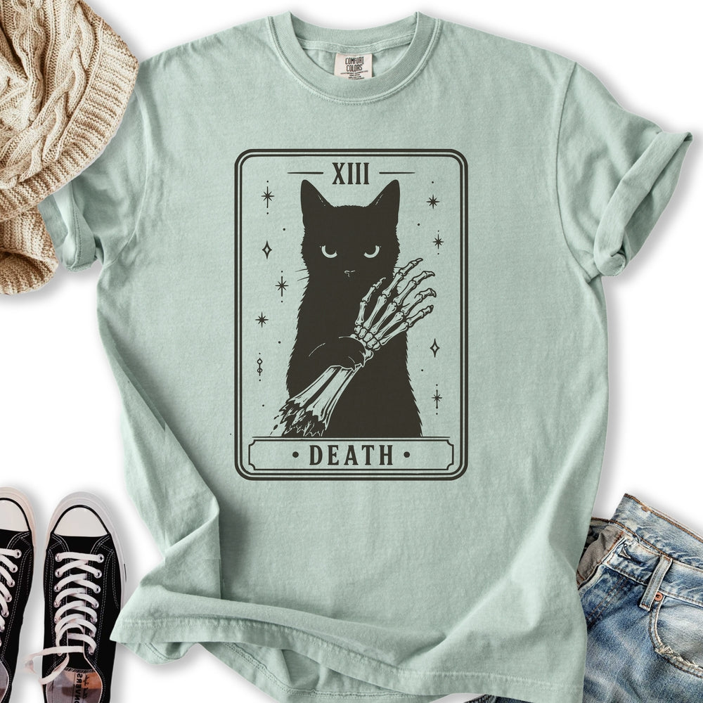 Death Cat Tarot Relaxed Tee