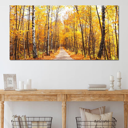 Forest Trail Canvas Wall Art