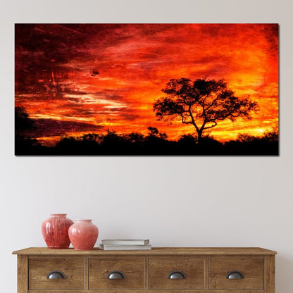 Breathtaking Sunset Canvas Wall Art