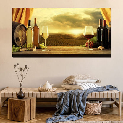 Vineyard View Canvas Wall Art
