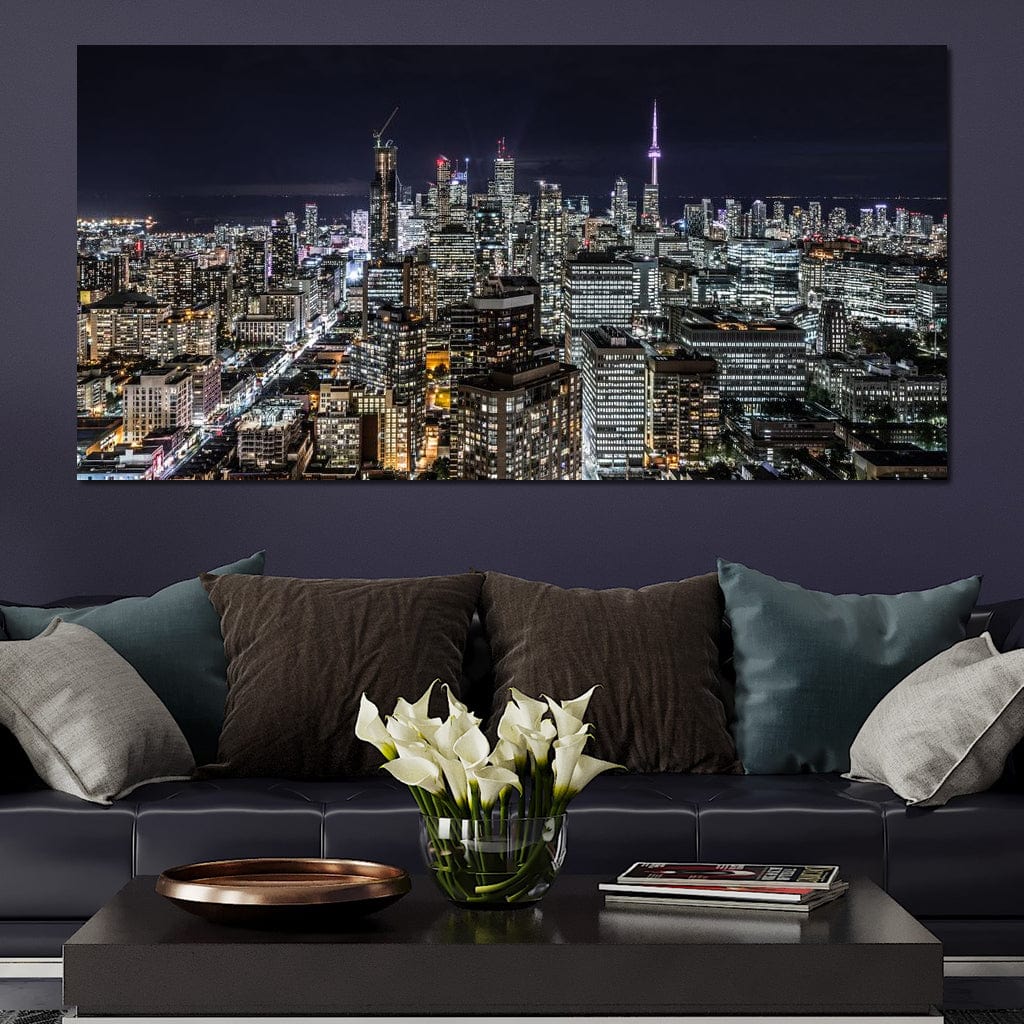 Toronto Skyline Canvas Wall Art