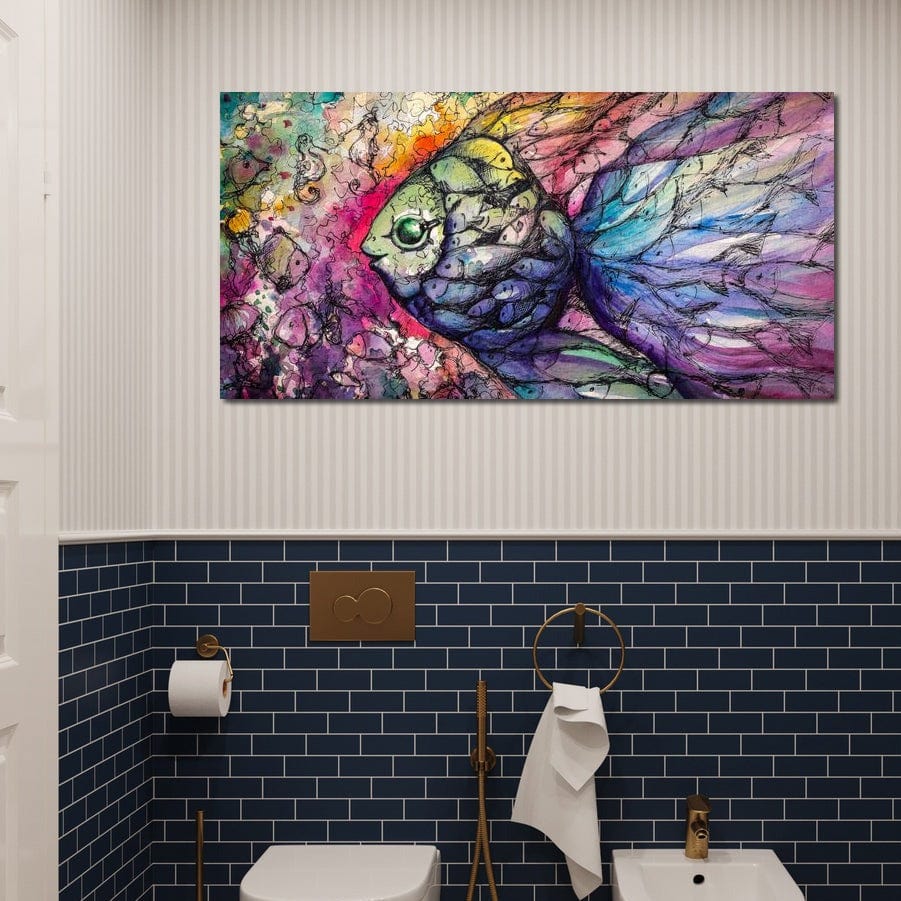Fishes Canvas Wall Art