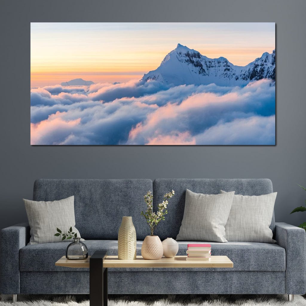 Above the Clouds Canvas Wall Art