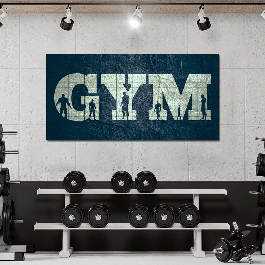 Gym Canvas Wall Art