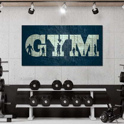 Gym Canvas Wall Art