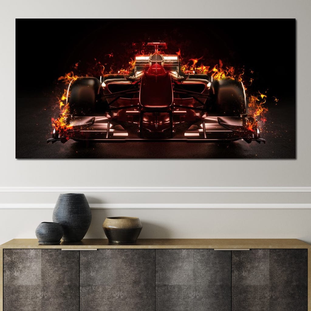 The Fastest Car Canvas Wall Art