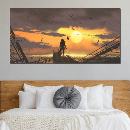 Ruins of Agony Canvas Wall Art
