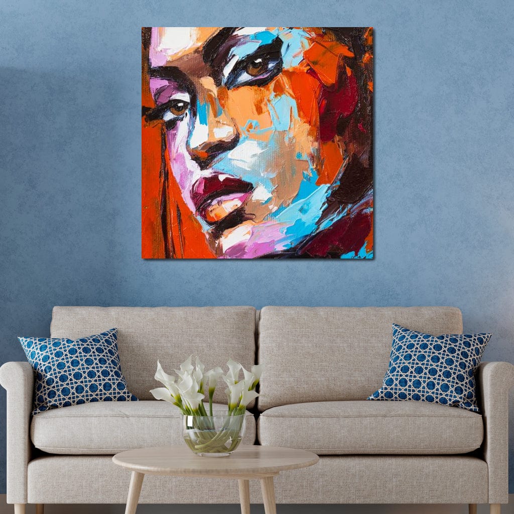 Grace Portrait Canvas Wall Art