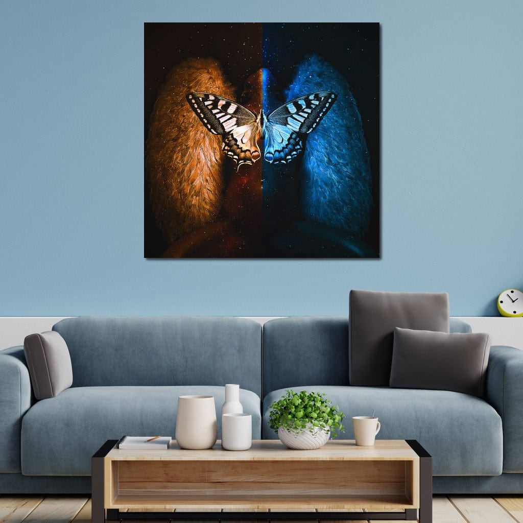 Exotic Angel Canvas Wall Art
