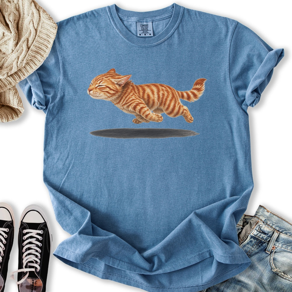 Orange Tabby Zoomies Relaxed Tee