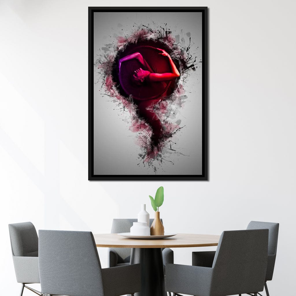 Artistic Female Concept Art Canvas Wall Art