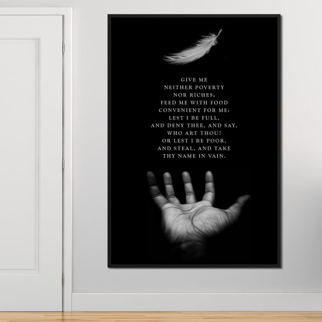 Just Give Me Peace Canvas Wall Art