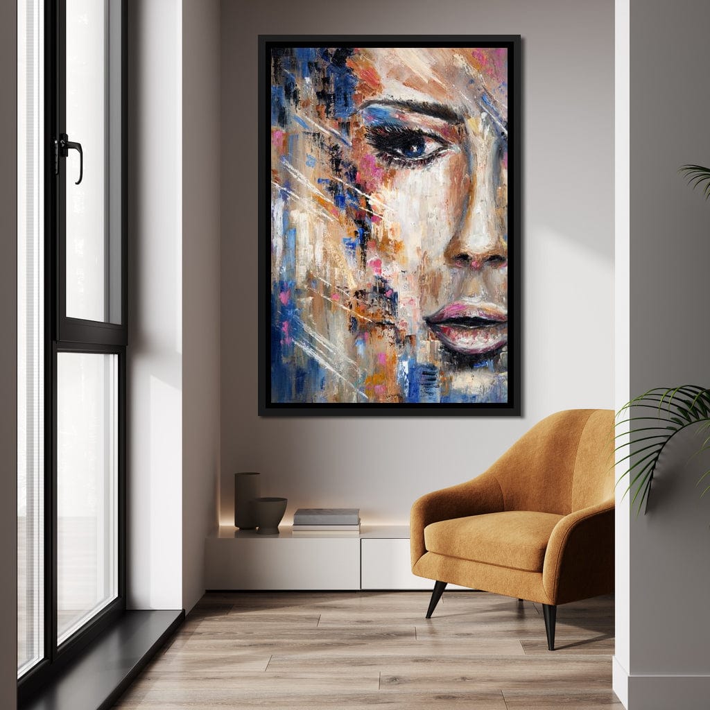 Lady M Portrait Canvas Wall Art