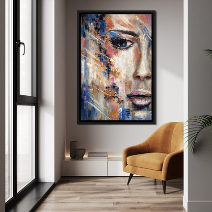 Lady M Portrait Canvas Wall Art