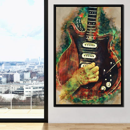 Brian May's Guitar Canvas Wall Art