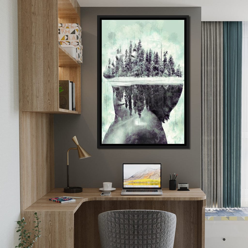 Frozen Memories Canvas Wall Art