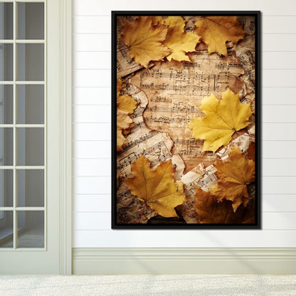 Autumn Harmony Canvas Wall Art