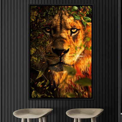 The Great King Canvas Wall Art