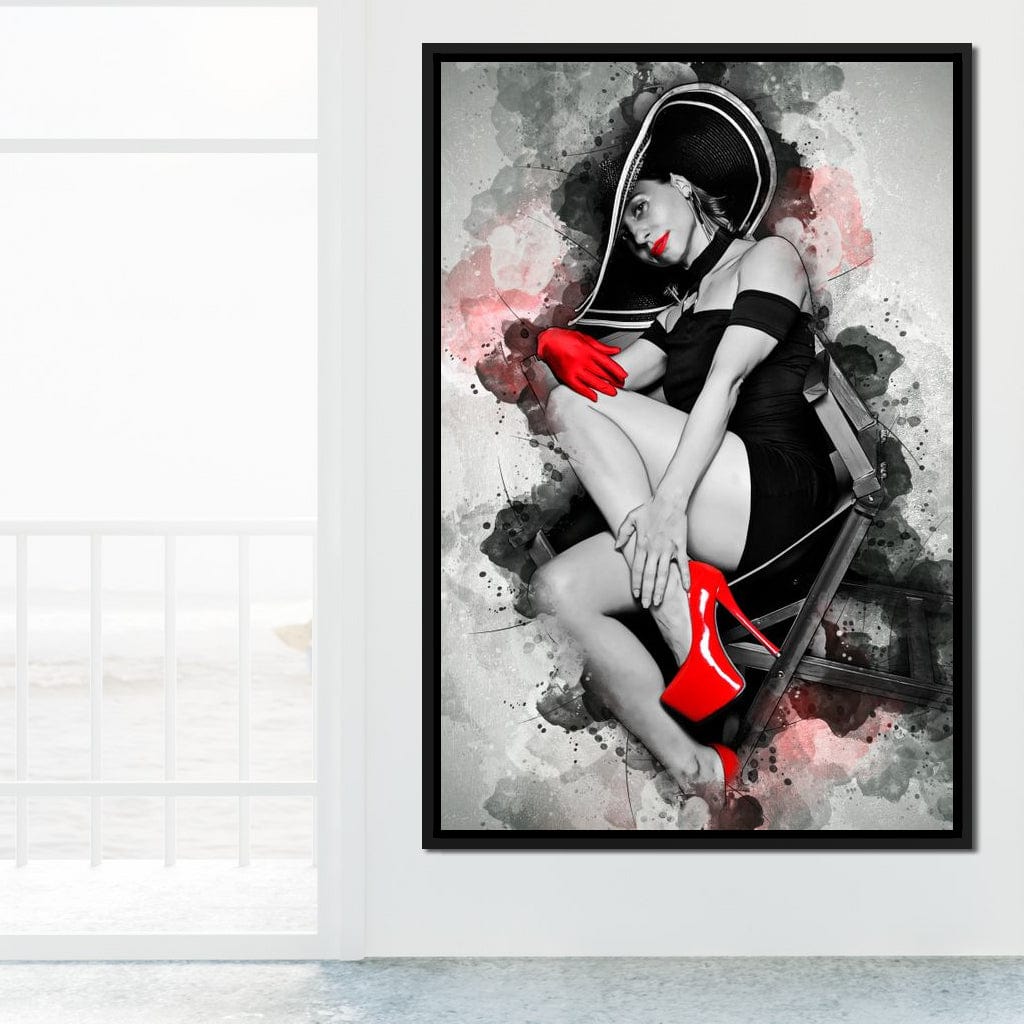 Due Tone Elegance Canvas Wall Art
