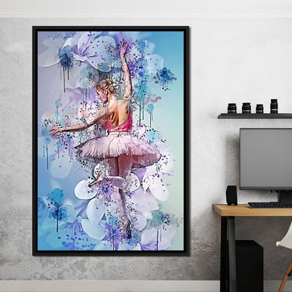 Floral Dance Canvas Wall Art