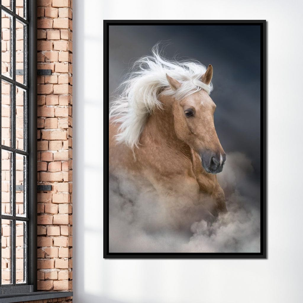 Palomino Horse Canvas Wall Art