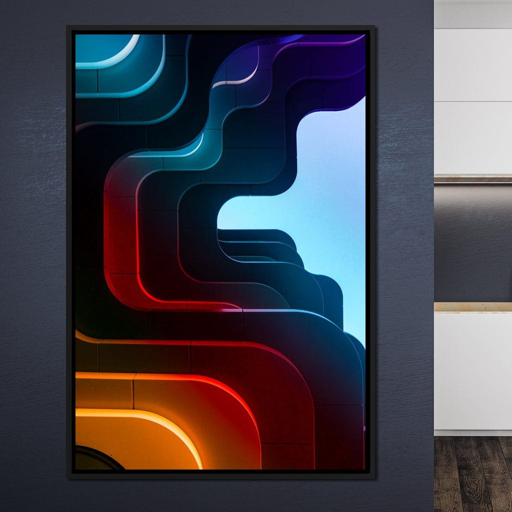 Abstract Architecture 01 Canvas Wall Art