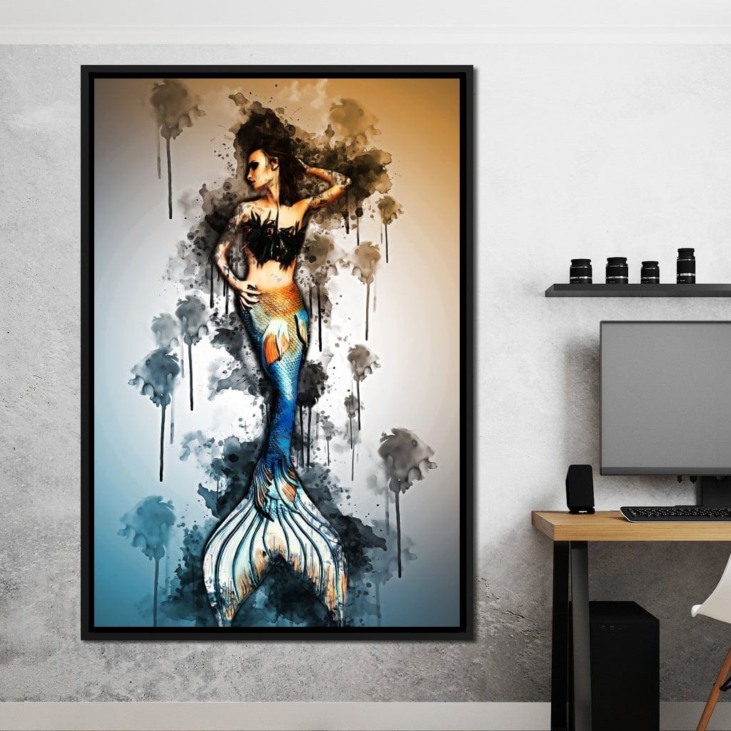 Mermaid Canvas Wall Art