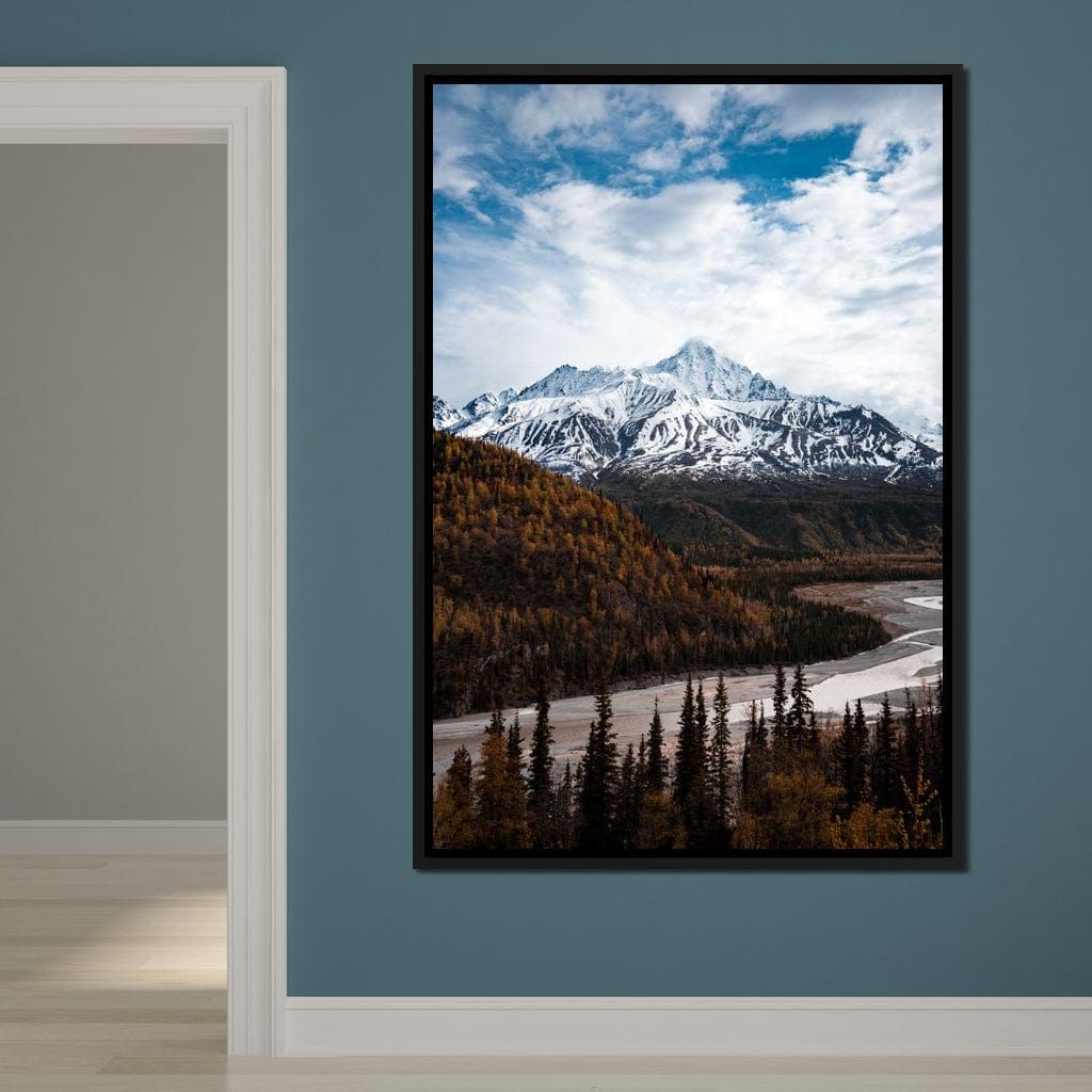 Alaskan Autumn Canvas Wall Art