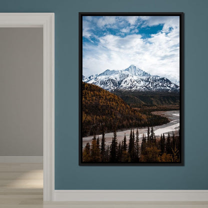 Alaskan Autumn Canvas Wall Art