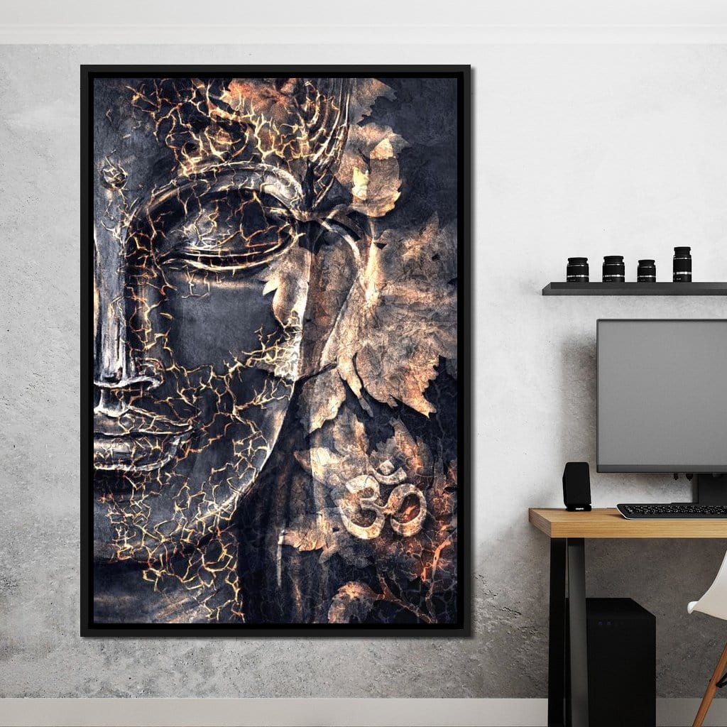 Gracious Buddha Canvas Wall Art