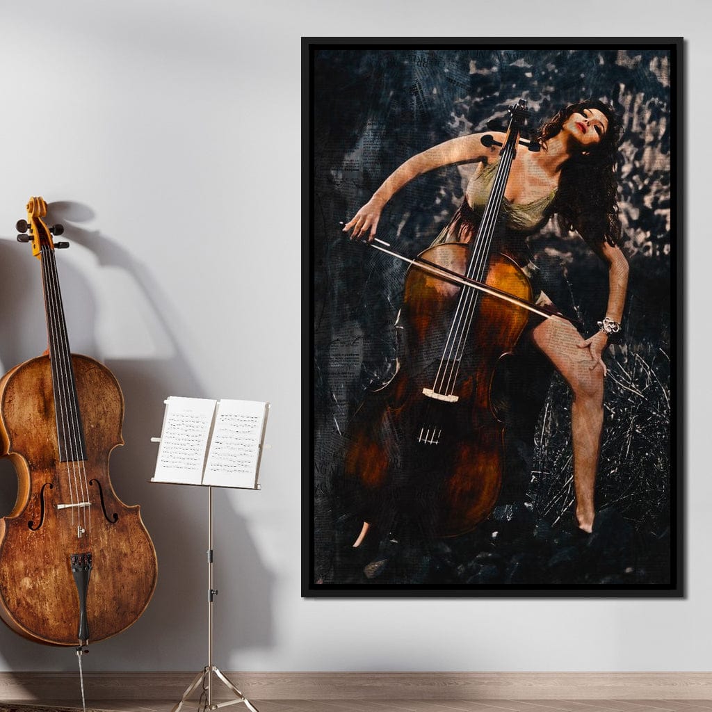 Classic Newspaper Art Canvas Wall Art