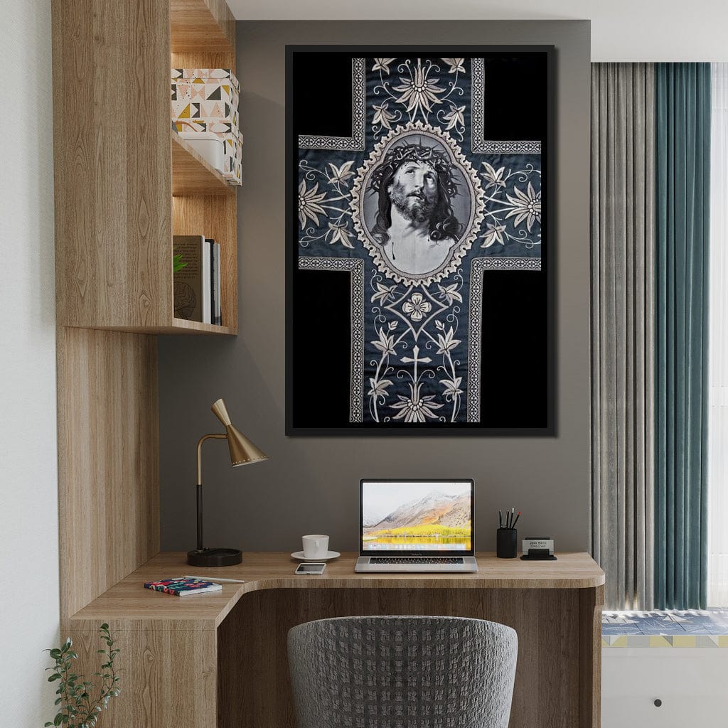 Jesus Christ Cross Canvas Wall Art