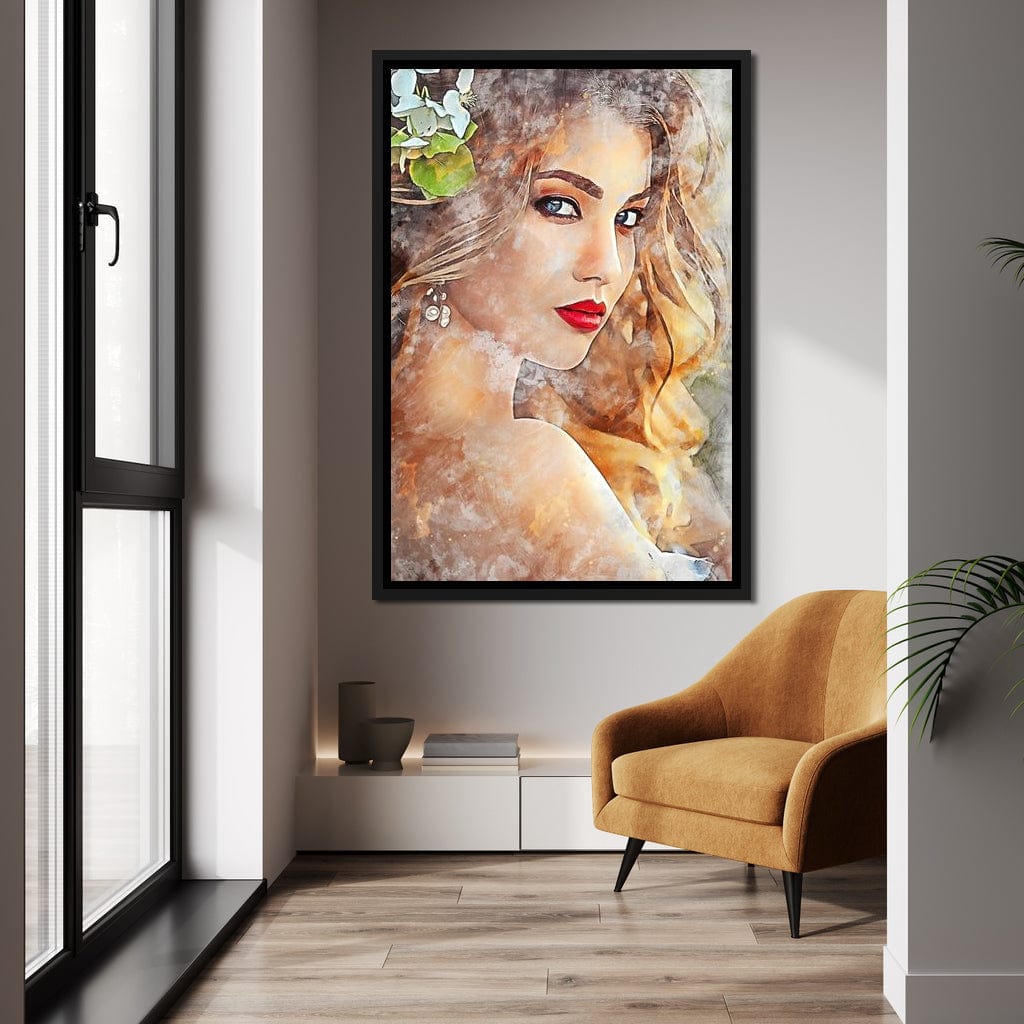 Beautiful Girl - Mateo Canvas Wall Art