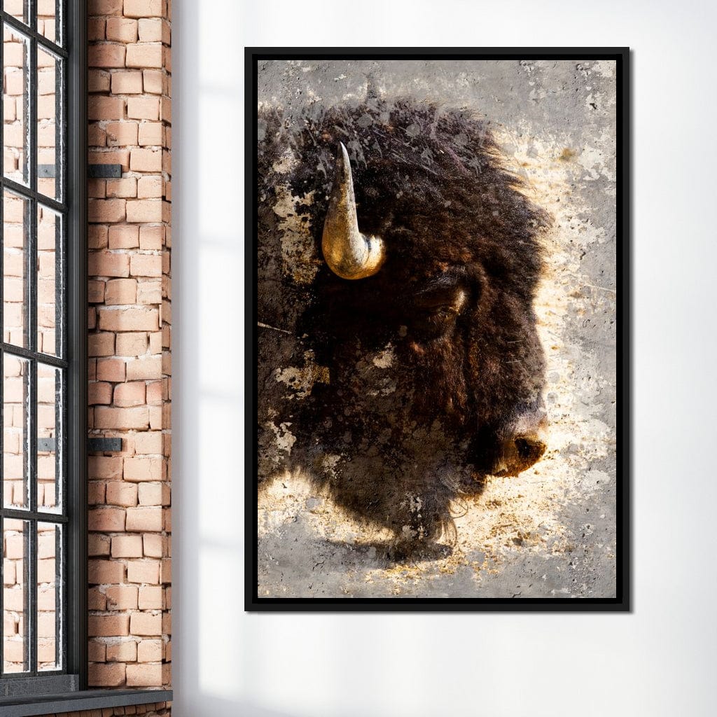 American Bison Canvas Wall Art