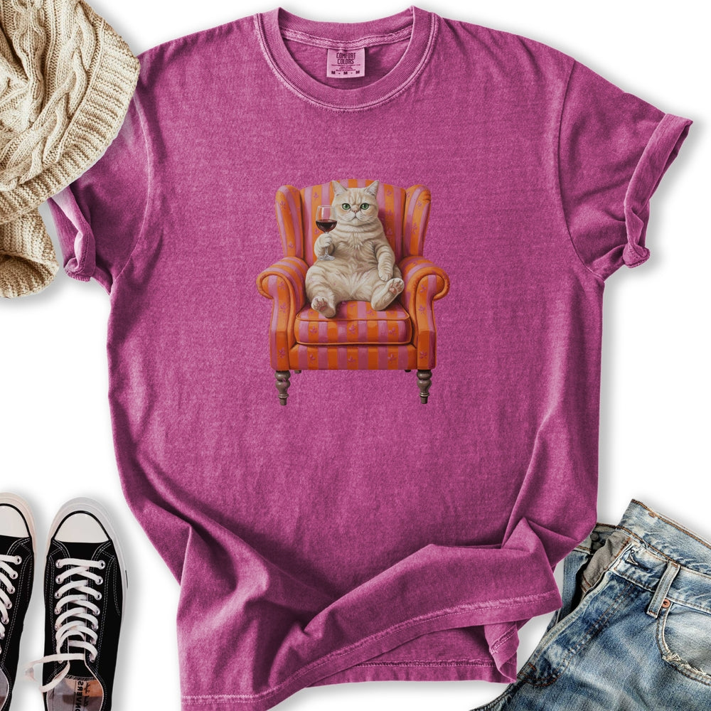 Exotic Shorthair Chair Relaxed Tee