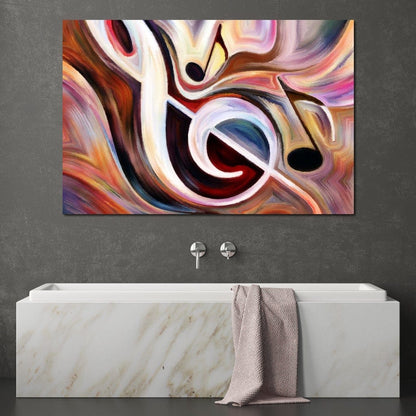 High Note Canvas Wall Art