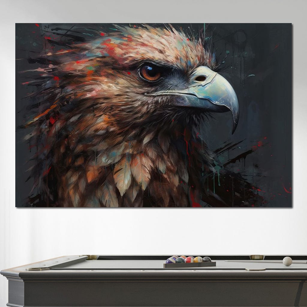 Red-Tailed Hawk Canvas Wall Art