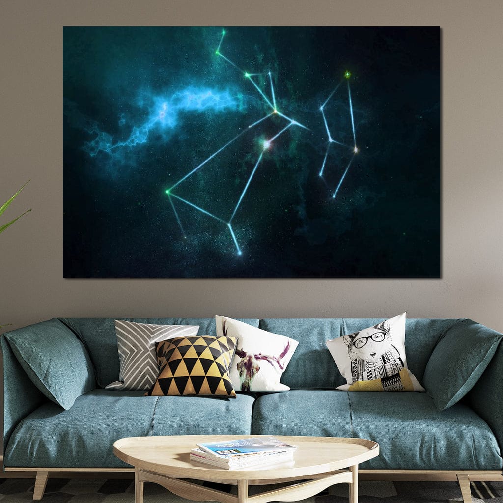 Sagittarius Canvas Wall Art