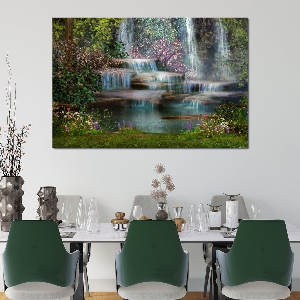 Fairy Cascade Canvas Wall Art