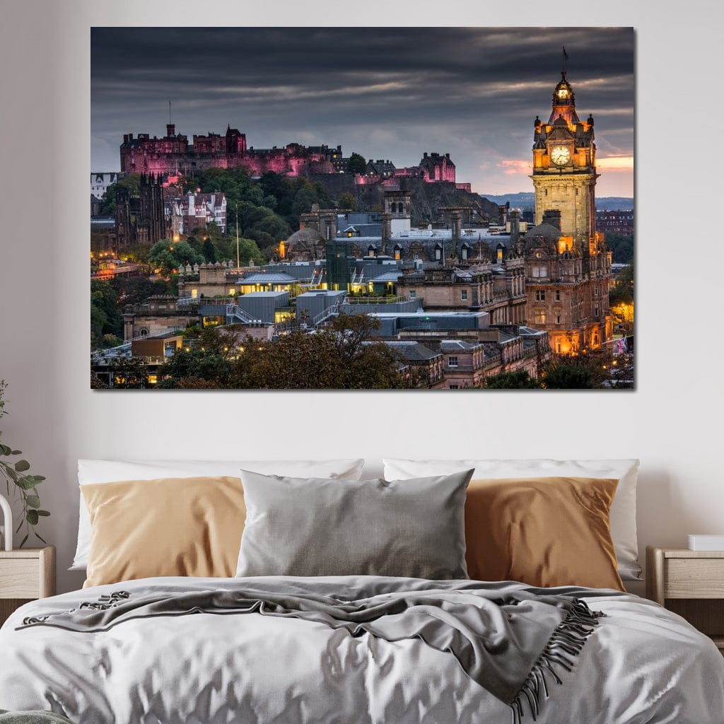 Edinburgh Castle Canvas Wall Art