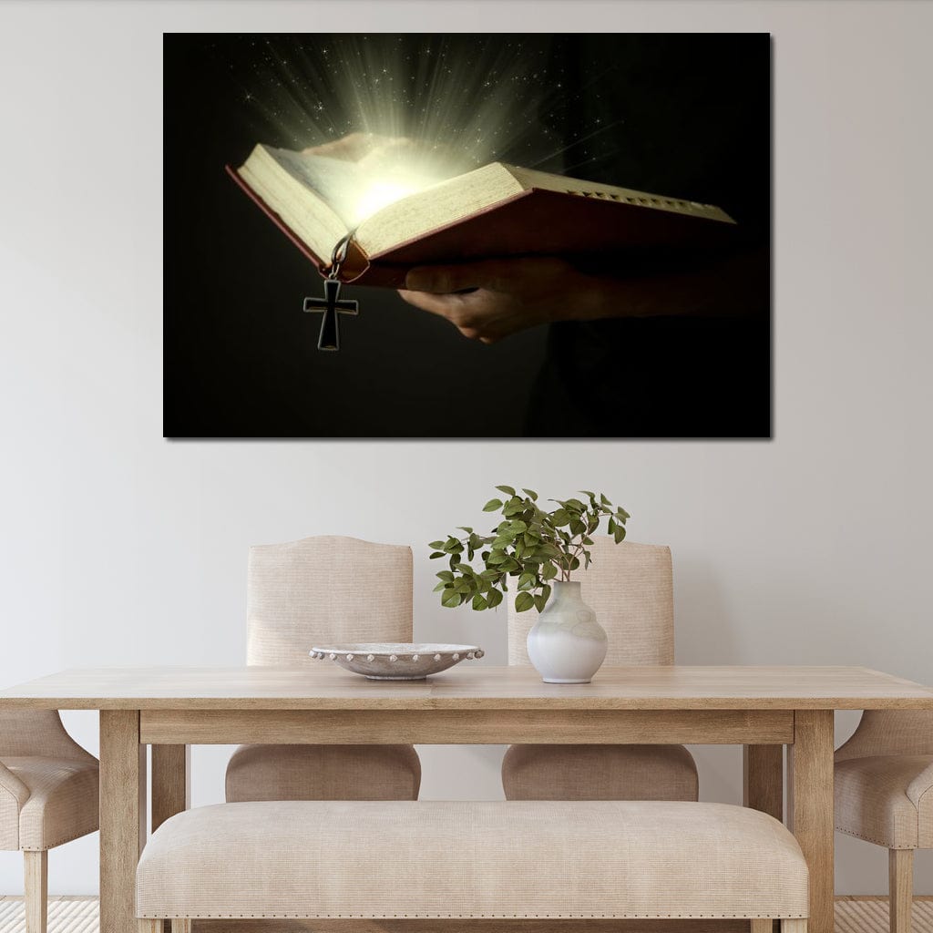 The Holy Bible Canvas Wall Art