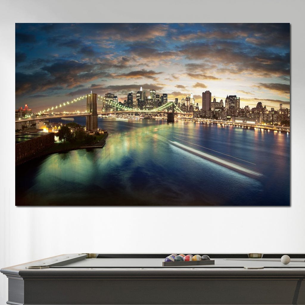 Amazing New York Cityscape Canvas Wall Art
